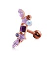 Multiple Stones Helix Ear Piercing TIP-470